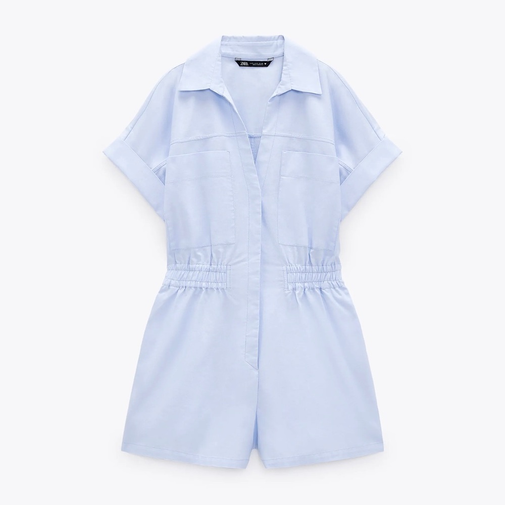 Oxford Short Jumpsuit